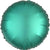 Folieballon rund - Grøn-Partydeluxe