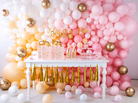 Bubbly Bar banner - Guld