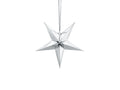 Sølv stjerne 70 cm