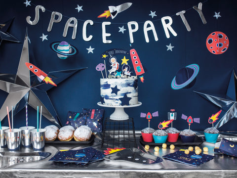Space party hængende dekorationer