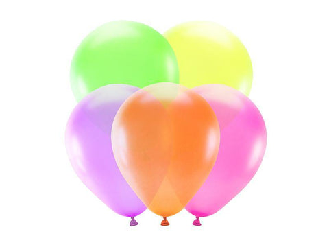 Neon balloner mix-Partydeluxe