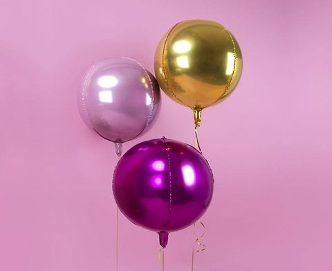 Folie ballon guld-Partydeluxe