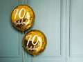 70 år folieballon-Partydeluxe