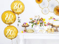 80 år folieballon-Partydeluxe