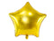Folie ballon, guld stjerne-Partydeluxe