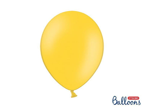 gul honning balloner-Partydeluxe