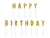 Happy Birthday fødselsdagslys - guld-Partydeluxe