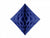 Navy blå honeycomb diamant 20 cm-Partydeluxe