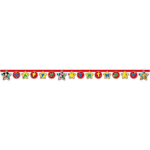 Mickey mouse banner-Partydeluxe