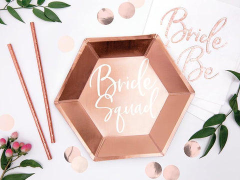 Bride Squad Tallerkener-Partydeluxe